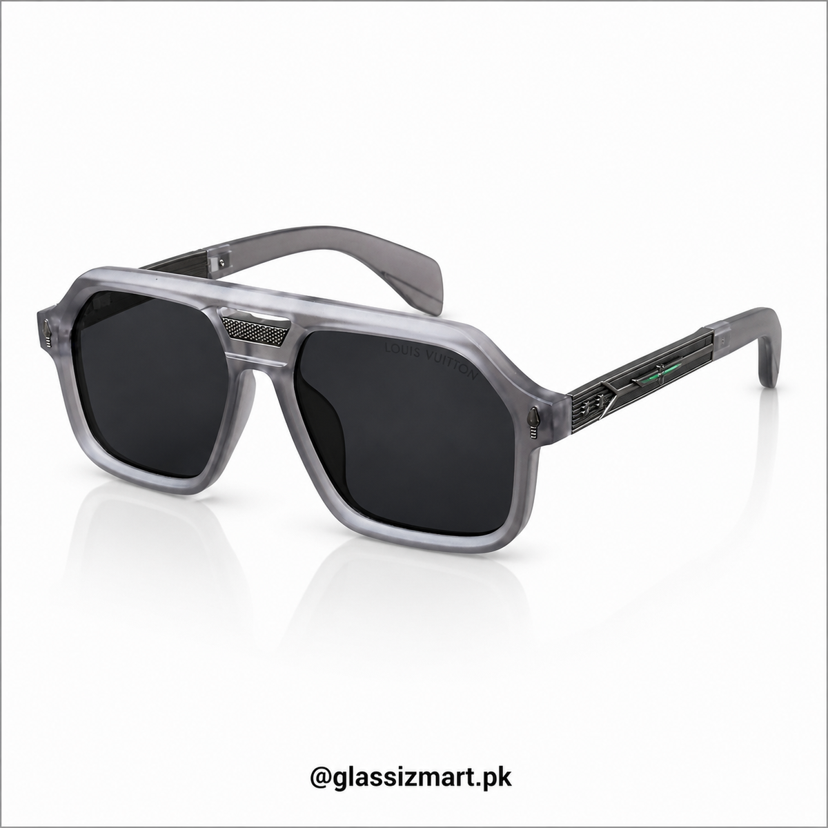 Jacques Marie Mage – 98408 – 58 – Grey Black – Acetate – Sunglasses – Unisex