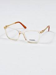 Chanel – 5527 – 55 - Orange – Acetate - Metal - Optics – Ladies