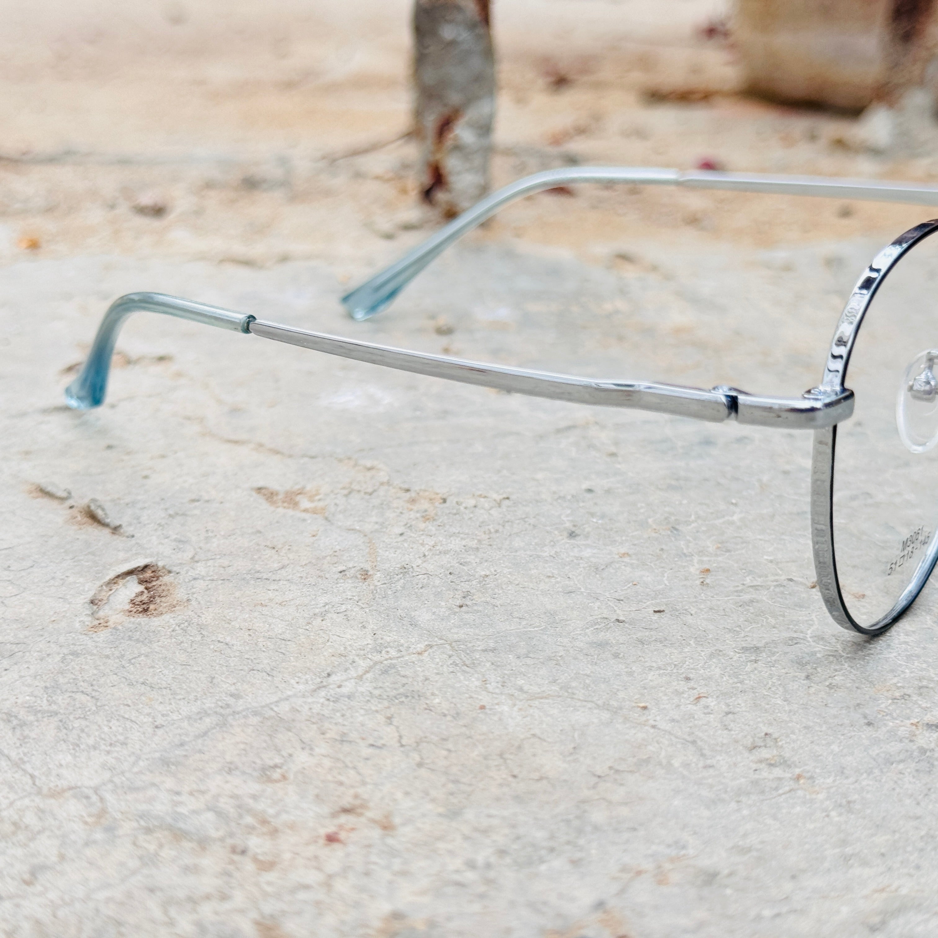 Dior – 3061 – 51 - Silver Black – Metal – Optics – Unisex