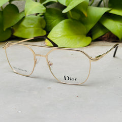 Dior – 135310 – 52 – Golden –  Metal - Optics – Unisex