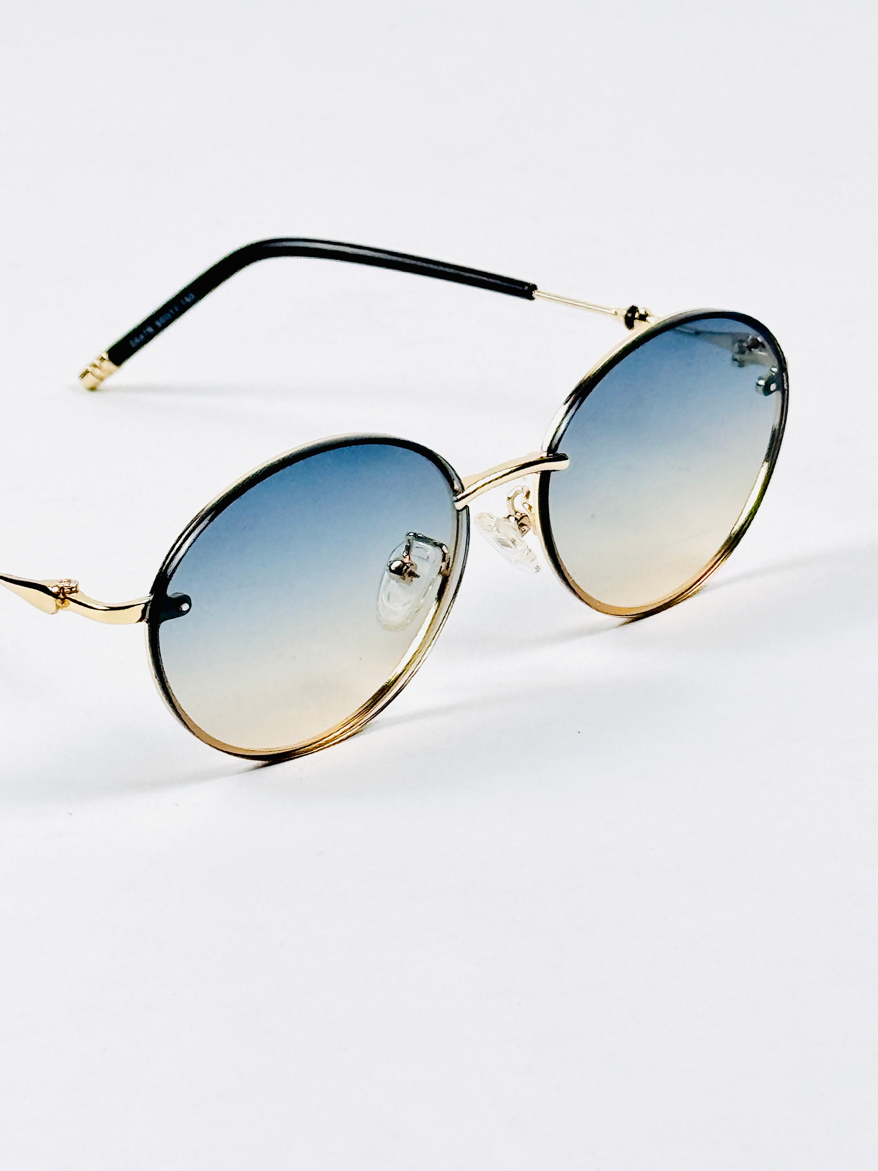 Dior – 2A476 – 55 – Golden Multi – Metal – Sunglasses – Ladies