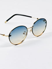 Dior – 2A476 – 55 – Golden Multi – Metal – Sunglasses – Ladies