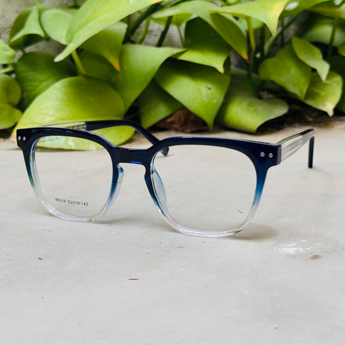 Tumbler – 86319 – 52 – Blue Gradient –  Acetate - Optics – Unisex