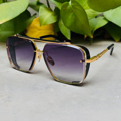 Dita – Mach 6 - 64 –  Golden Black Gradient - Metal - Sunglasses – Unisex - Premium