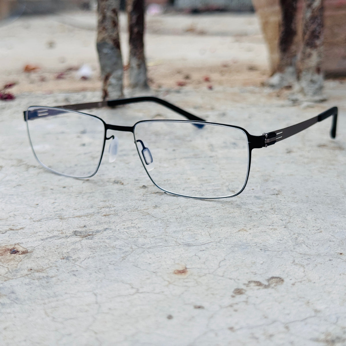 ICI BERLIN (Original) – Dr. kauermann – 55 – Grey –  Metal - Optics – Unisex - Premium