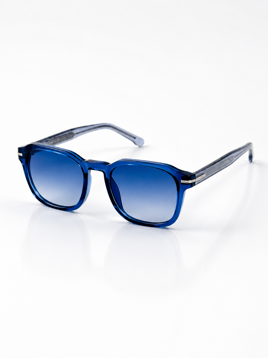 Moscot - 62107 – 50 – Blue – Acetate – Sunglasses – Unisex