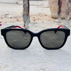 Gucci – 1872 - 55 – Black - Acetate - Sunglasses – Unisex - Premium