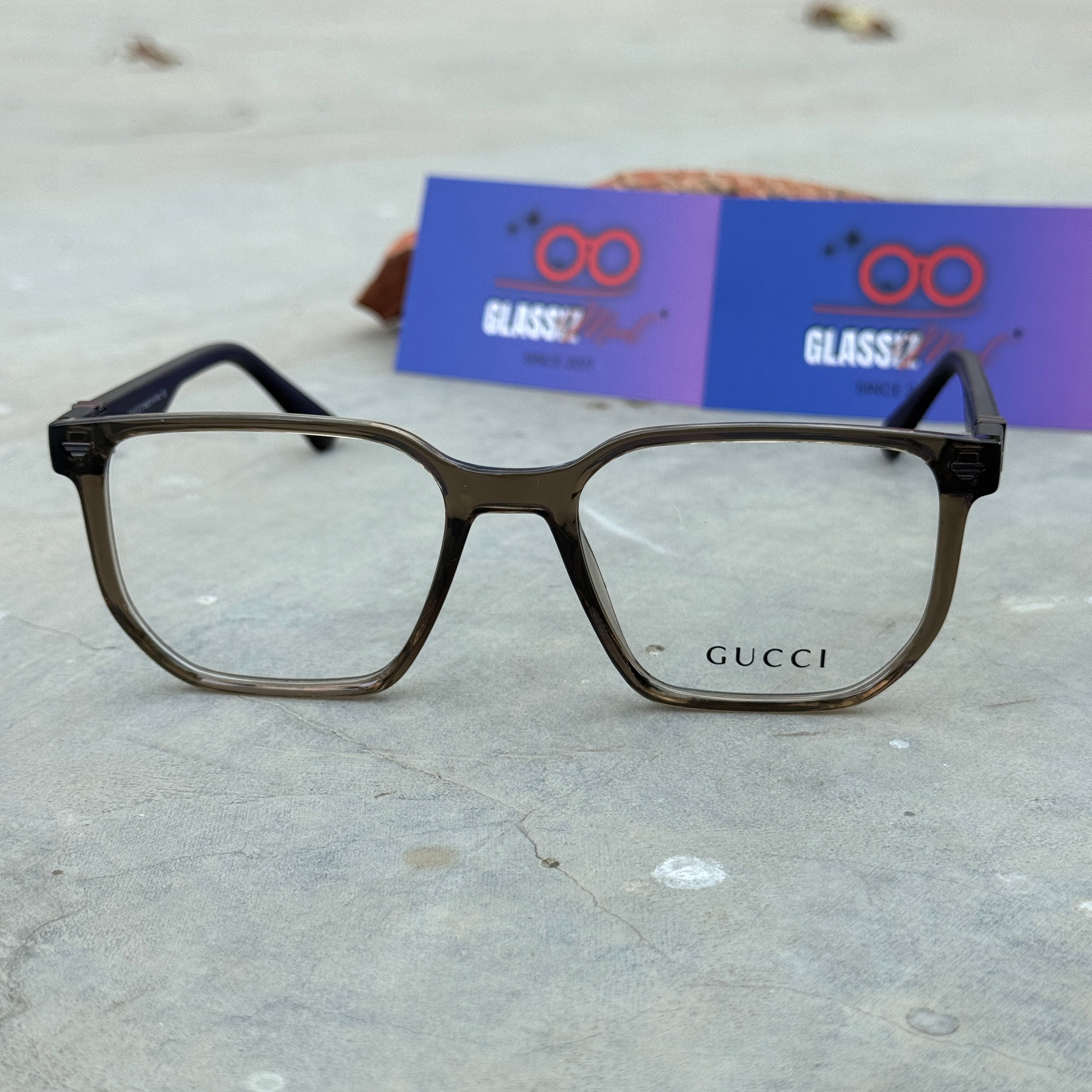 Gucci – 575 – 53 – Olive –  Acetate - Optics – Unisex - Premium