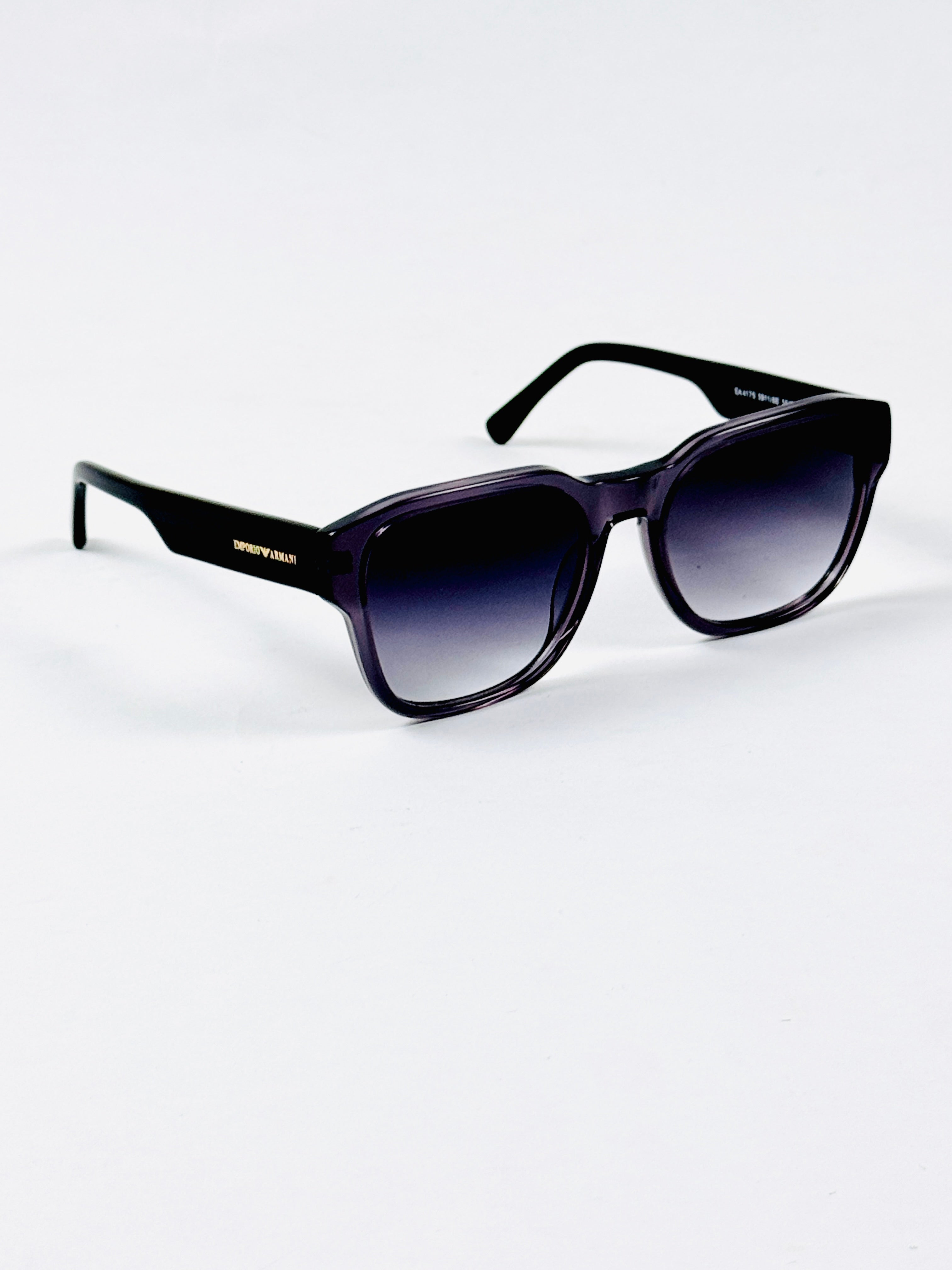 Armani – 4175 - 55 - Grey – Acetate - Sunglasses – Unisex - Premium