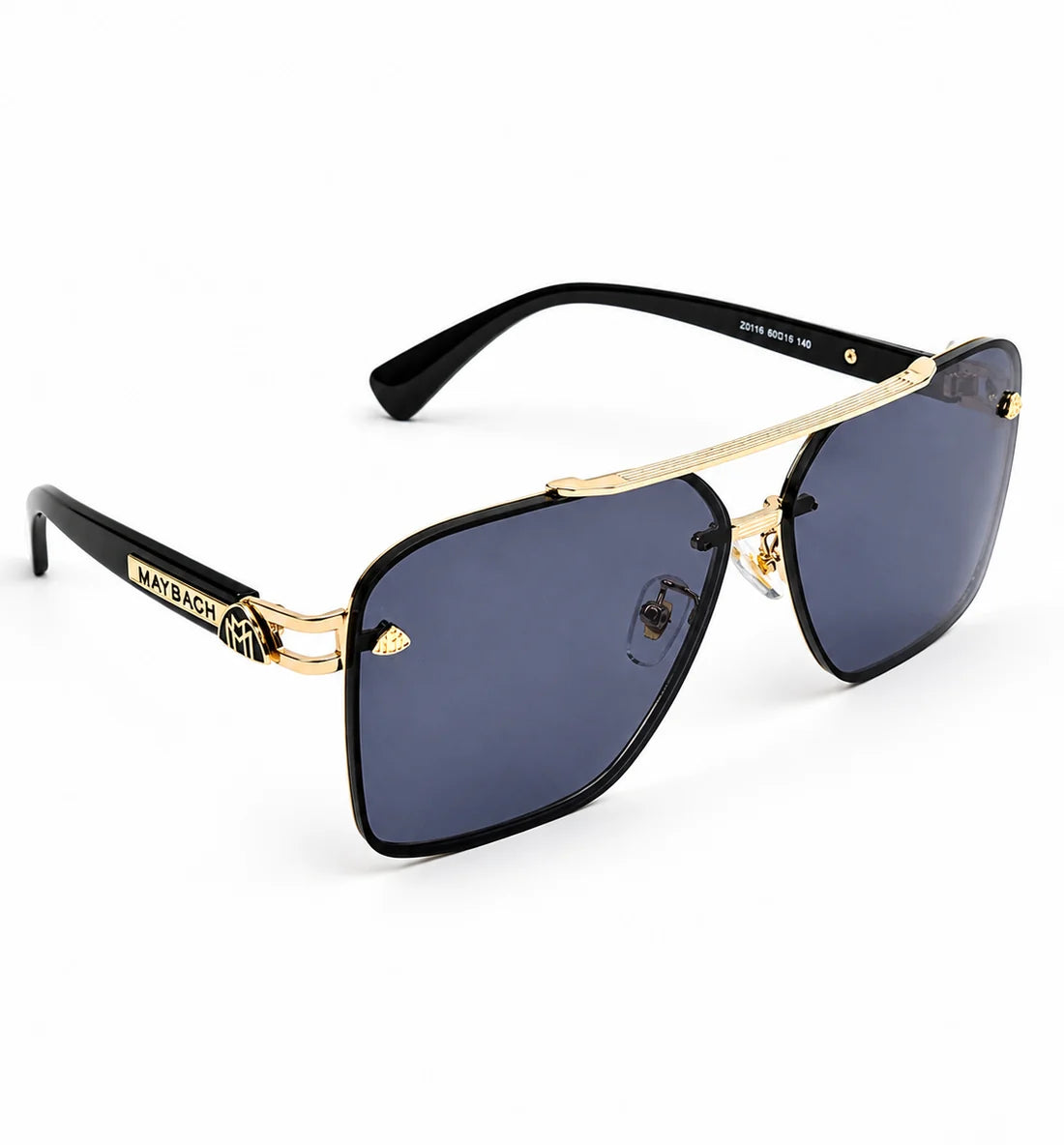 Maybach – 22384 - 59 – Golden Black – Metal - Sunglasses – Unisex
