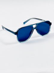 Moscot - 6501 – 53 – Blue – Acetate – Sunglasses – Unisex