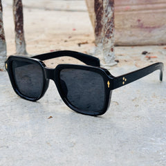 Moscot – 6038 – 52 - Black – Acetate  – Sunglasses - Unisex