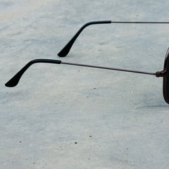 Rayban – 3026 – 62 – Brown Black – Metal – Sunglasses – Unisex