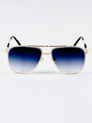 Versace – 23247 – 61 – Golden Black Gradient – Metal – Sunglasses – Unisex