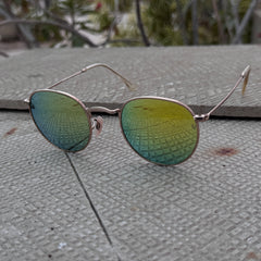 Rayban – 3447 – 50 – Golden Mercury – Metal – Sunglasses – Unisex - Premium