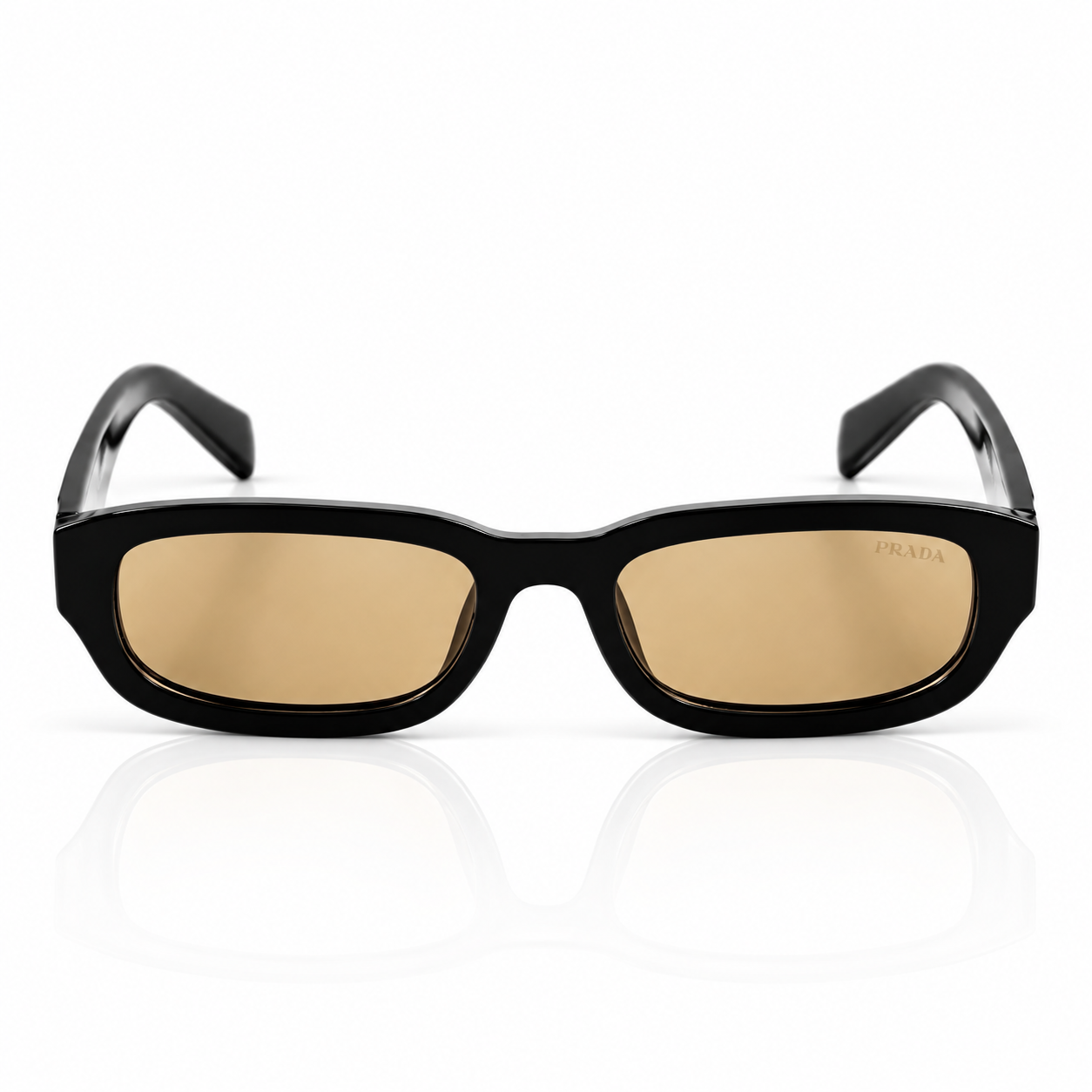 Prada - SPR 27Z - 54 - BLACK BROWN - SUNGLASSES - Unisex