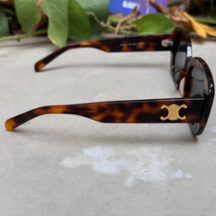 Celine – 40216 - 56 – Tortoise Black – Acetate - Sunglasses – Ladies - Premium