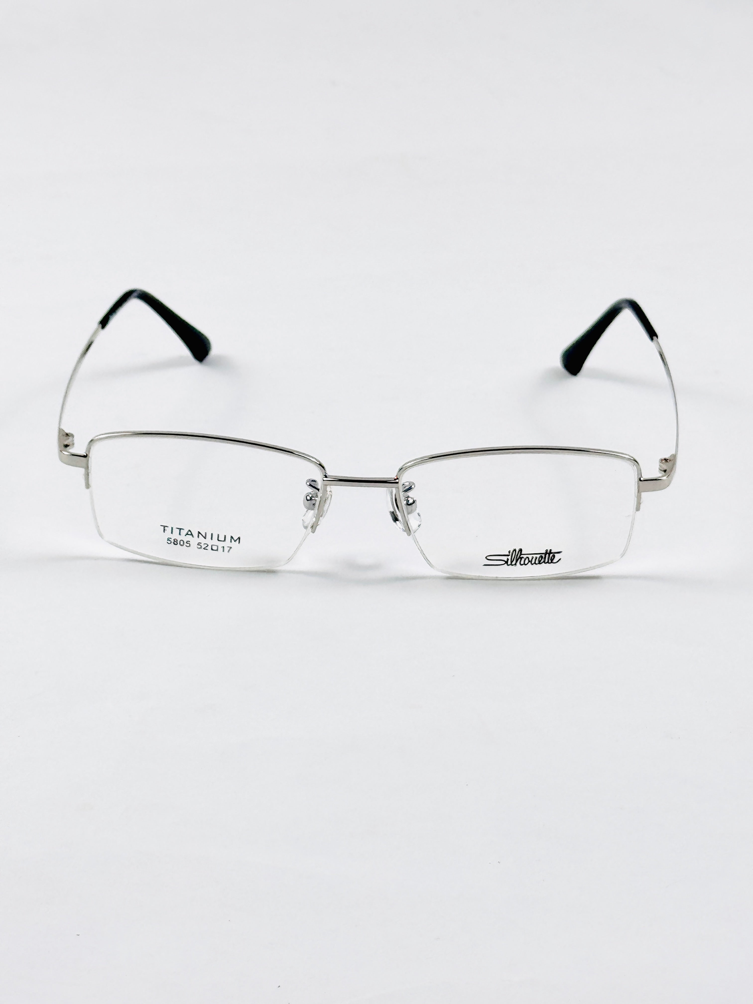 Silhouette – 5805 – 52 – Silver –  Metal - Optics – Unisex - Premium