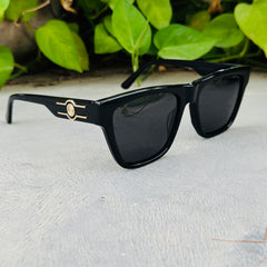 Versace – 3003 - 55 – Black – Acetate - Sunglasses – Unisex - Premium
