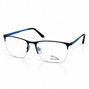 Jaguar – 1006 - 56 – Blue Black - Metal - Optics – Unisex