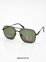Rayban – 8230 – 57 – Black Green – Metal – Sunglasses – Unisex
