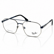 Rayban – 253608 – 53 - Silver Black – Metal – Optics - Unisex