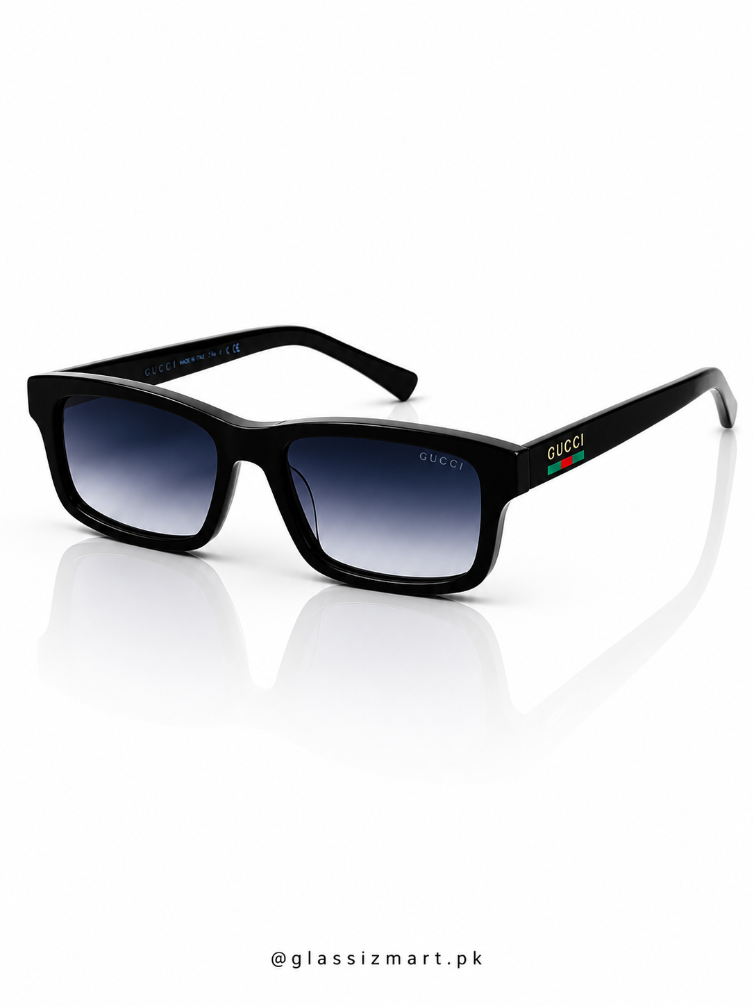 Gucci – 1986 - 57 - Black Gradient – Acetate - Sunglasses – Unisex - Premium