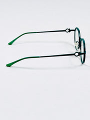 Ferragamo – 5580 – 54 – Green – Metal – Optics – Unisex