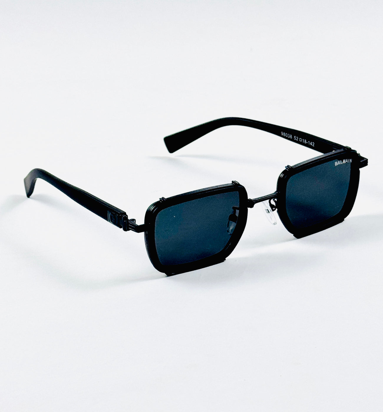 Balmain – 98038 - 52 - Black – Metal – Sunglasses - Unisex