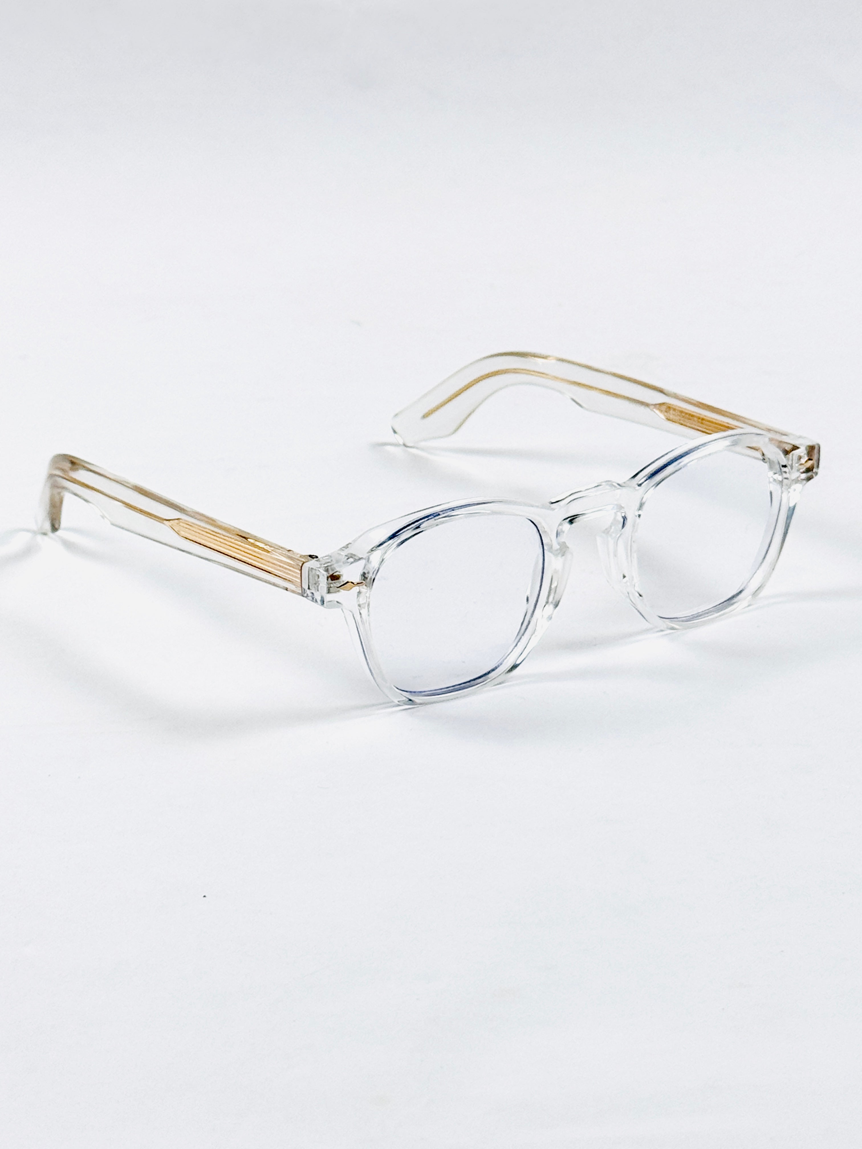 Moscot – 9823 – 47 – Transparent - Acetate - Optics – Unisex