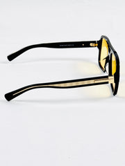 Dolce & Gabbana – 4544 - 56 – Black Yellow –  Acetate - Sunglasses – Unisex - Premium