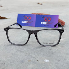 Emporio Armani – 42403 – 54 – Grey - Acetate - Metal - Optics – Unisex - Premium