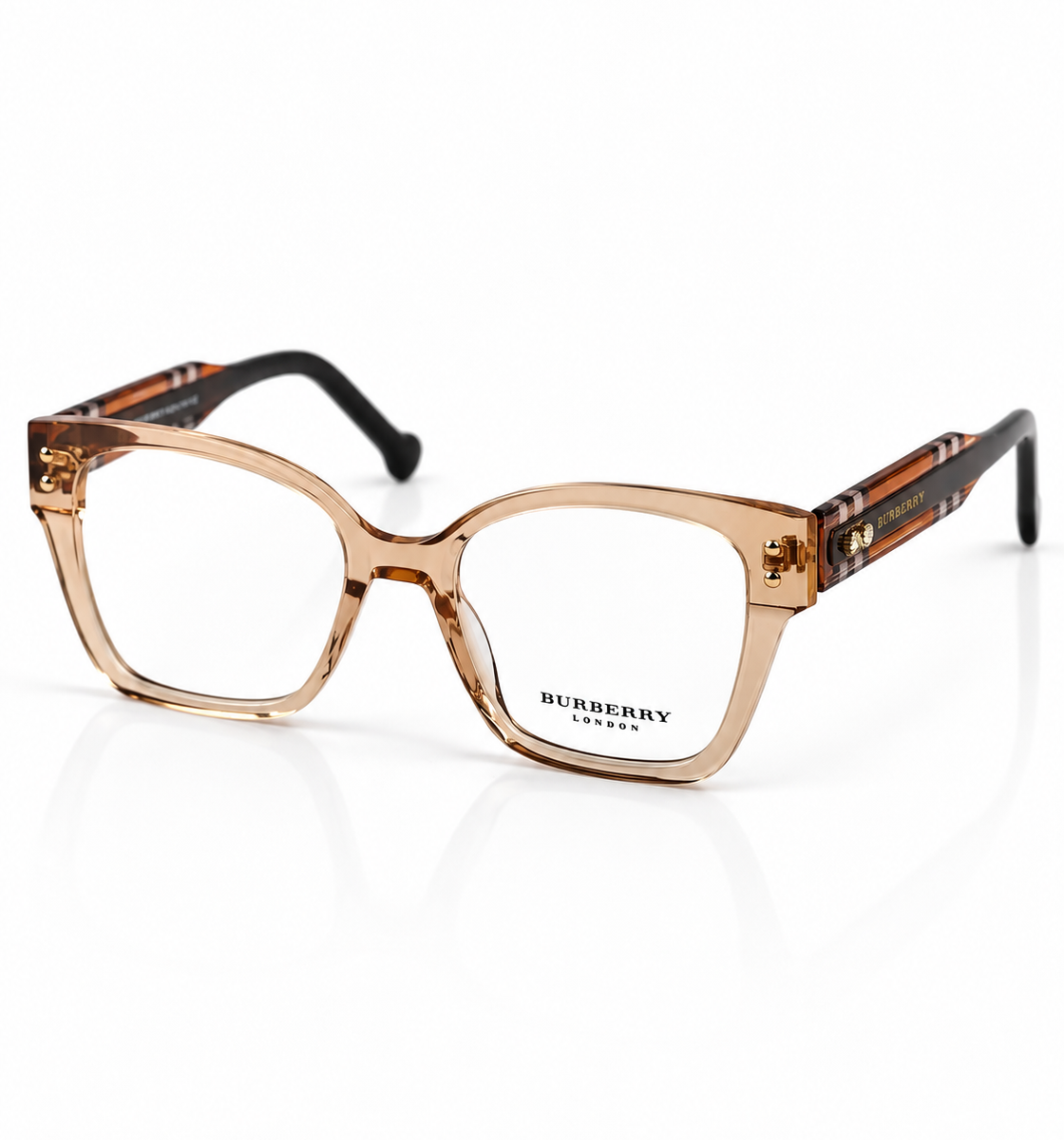 Burberry - 53173 – 51 – Brown Translucent –  Acetate - Optics – Ladies - Premium