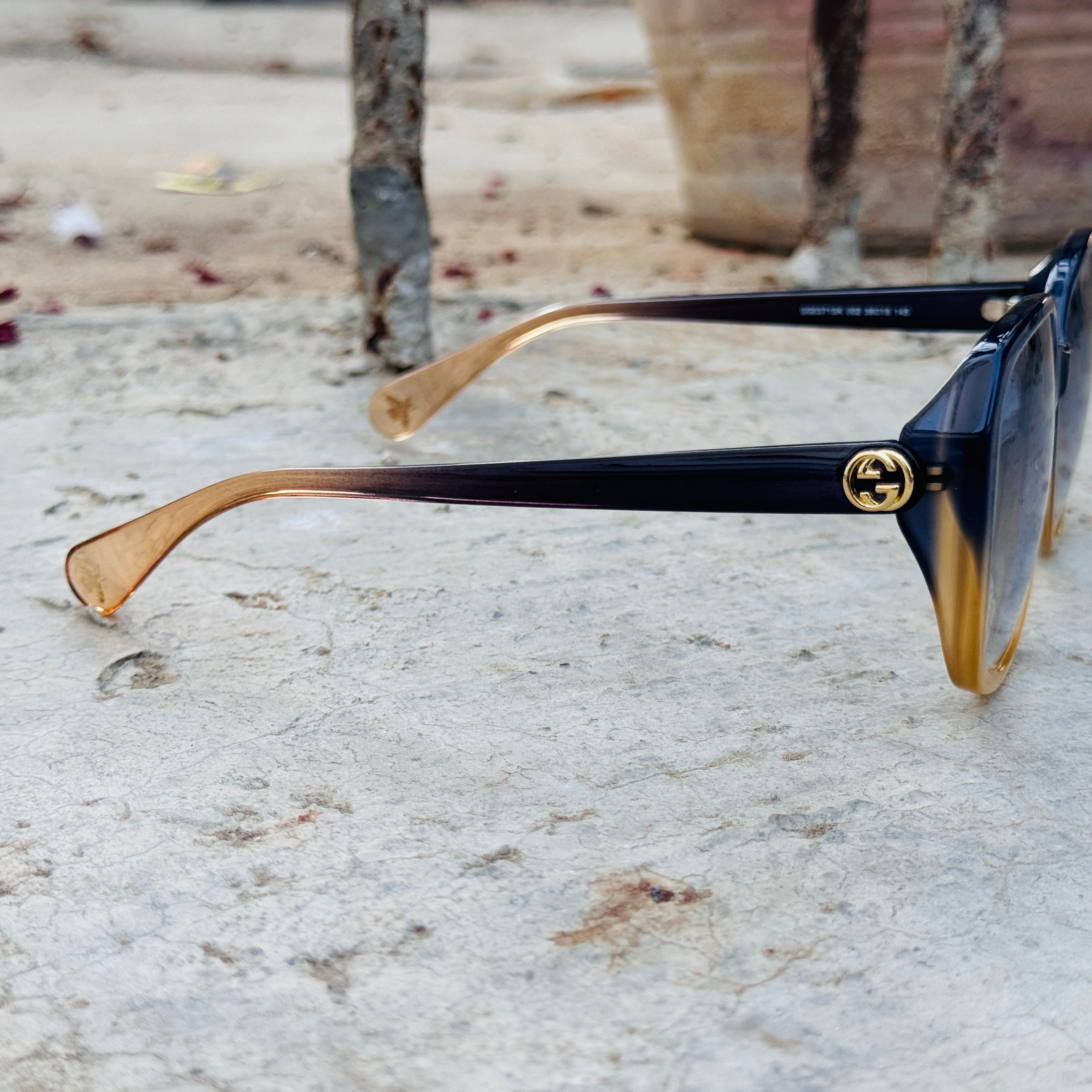 Gucci – 002 - 56 – Multi - Acetate - Sunglasses – Ladies - Premium