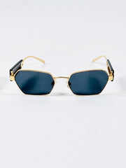 Miu Miu – SMU63w - 56 – Golden Black – Metal - Sunglasses – Ladies - Premium