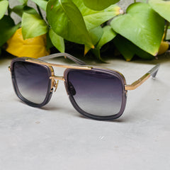 Dita – 2030 - 60 –  Grey Gradient - Metal - Sunglasses – Unisex - Premium