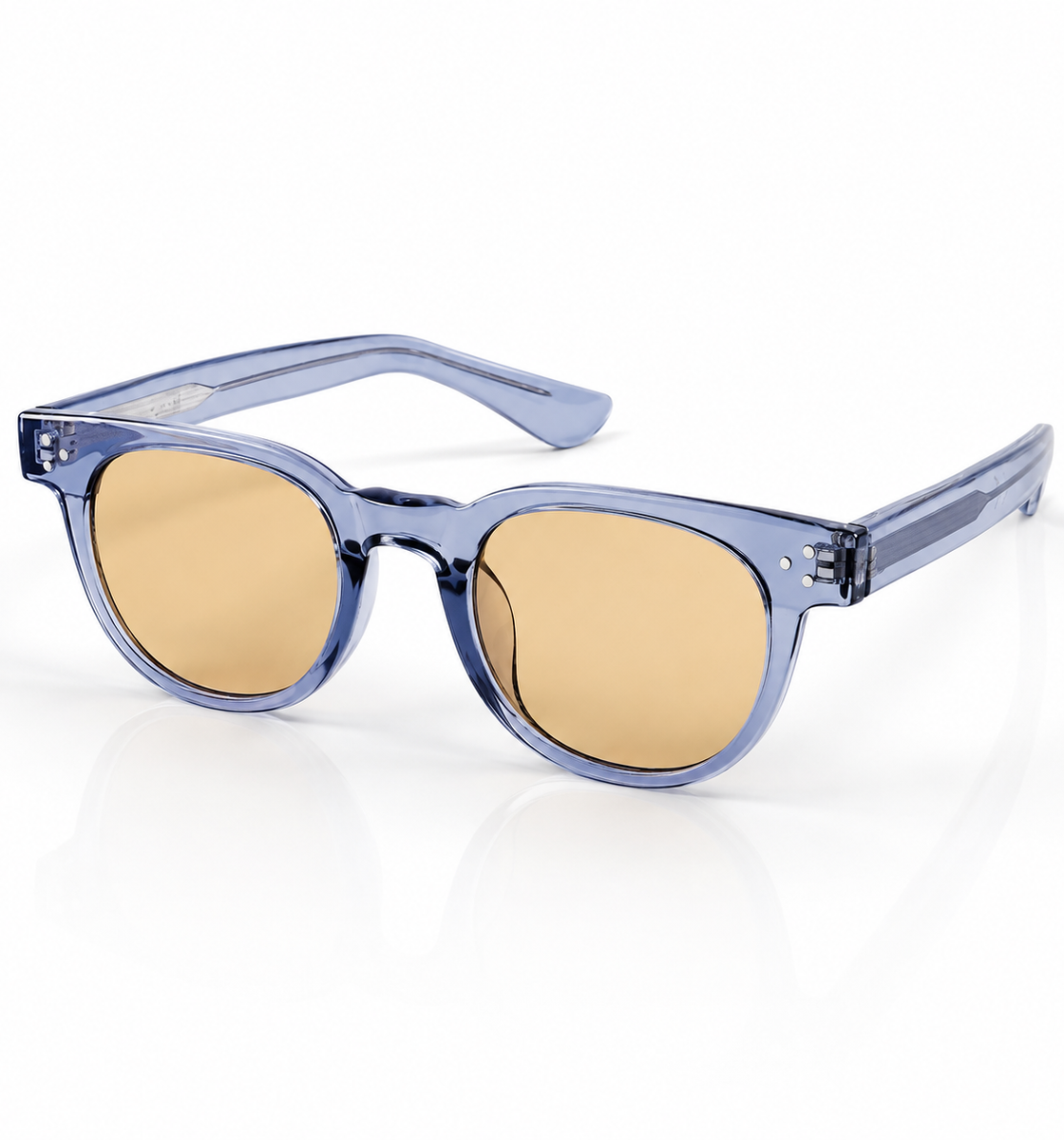 Moscot - 6277 – 48 – Blue Brown – Acetate – Sunglasses – Unisex