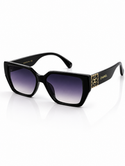 Chanel - 9097 – 64 – Black Gradient – Acetate – Sunglasses – Ladies