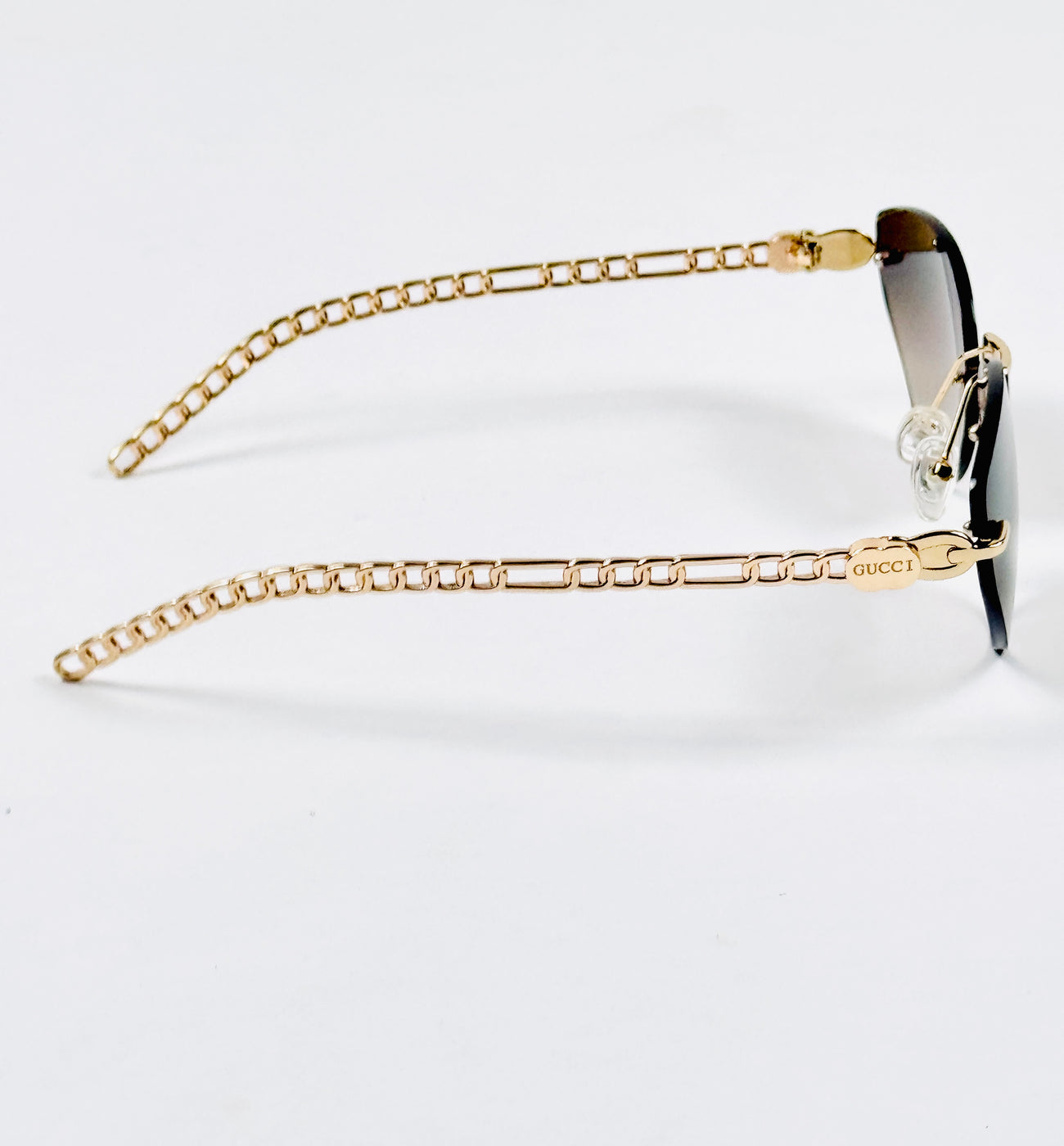 Fendi - 2A386 – 48 – Golden Brown – Metal – Sunglasses – Ladies