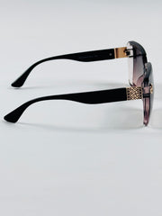 Dior - 3370 – 61 – Black Pink – Acetate – Sunglasses – Ladies