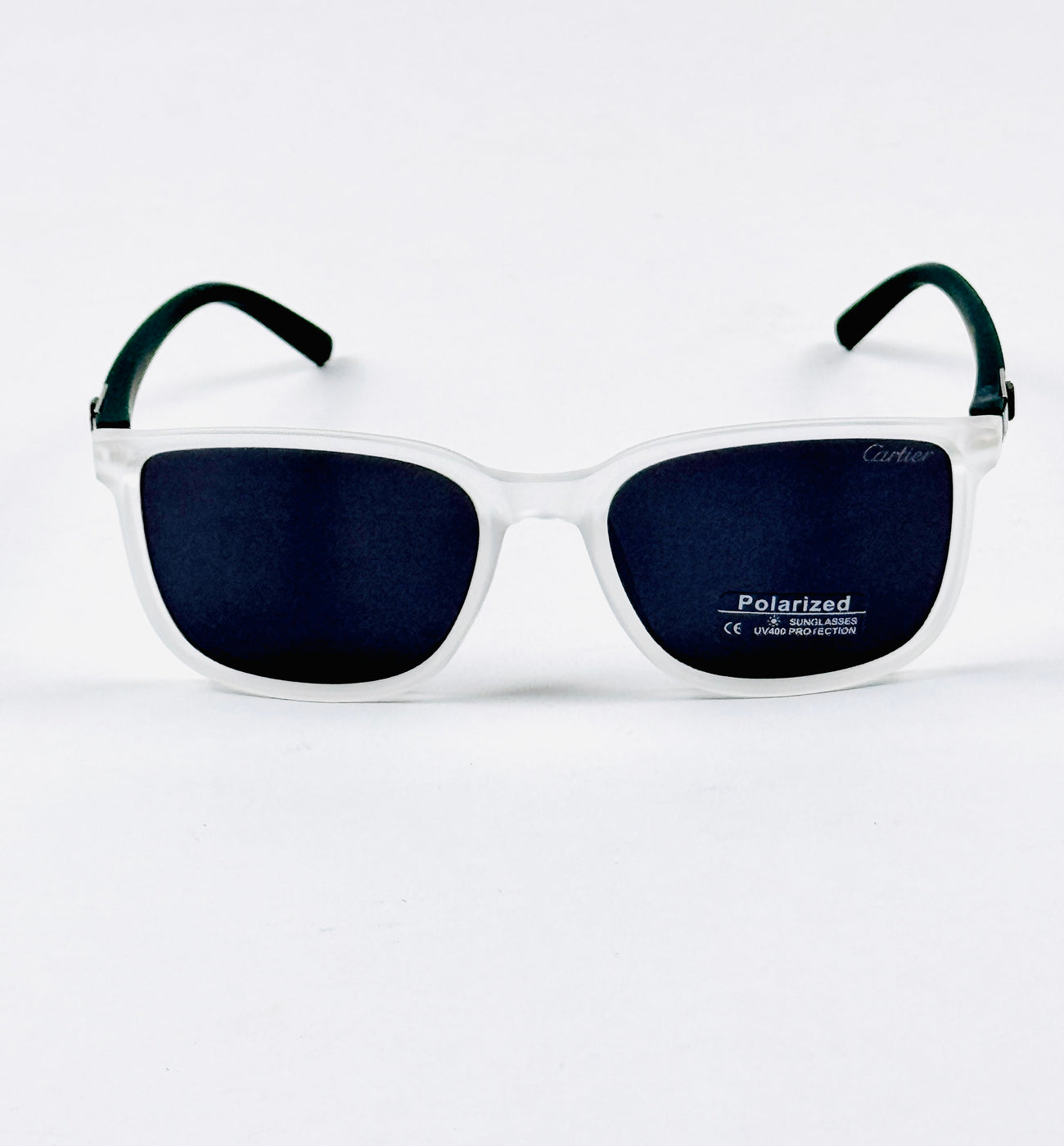 Cartier - P1256 – 54 – Transparent Black – Acetate – Sunglasses – Unisex