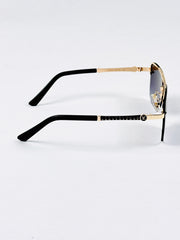 Louis Vuitton – 23159 – 60 – Golden Black Gradient – Metal – Sunglasses – Unisex