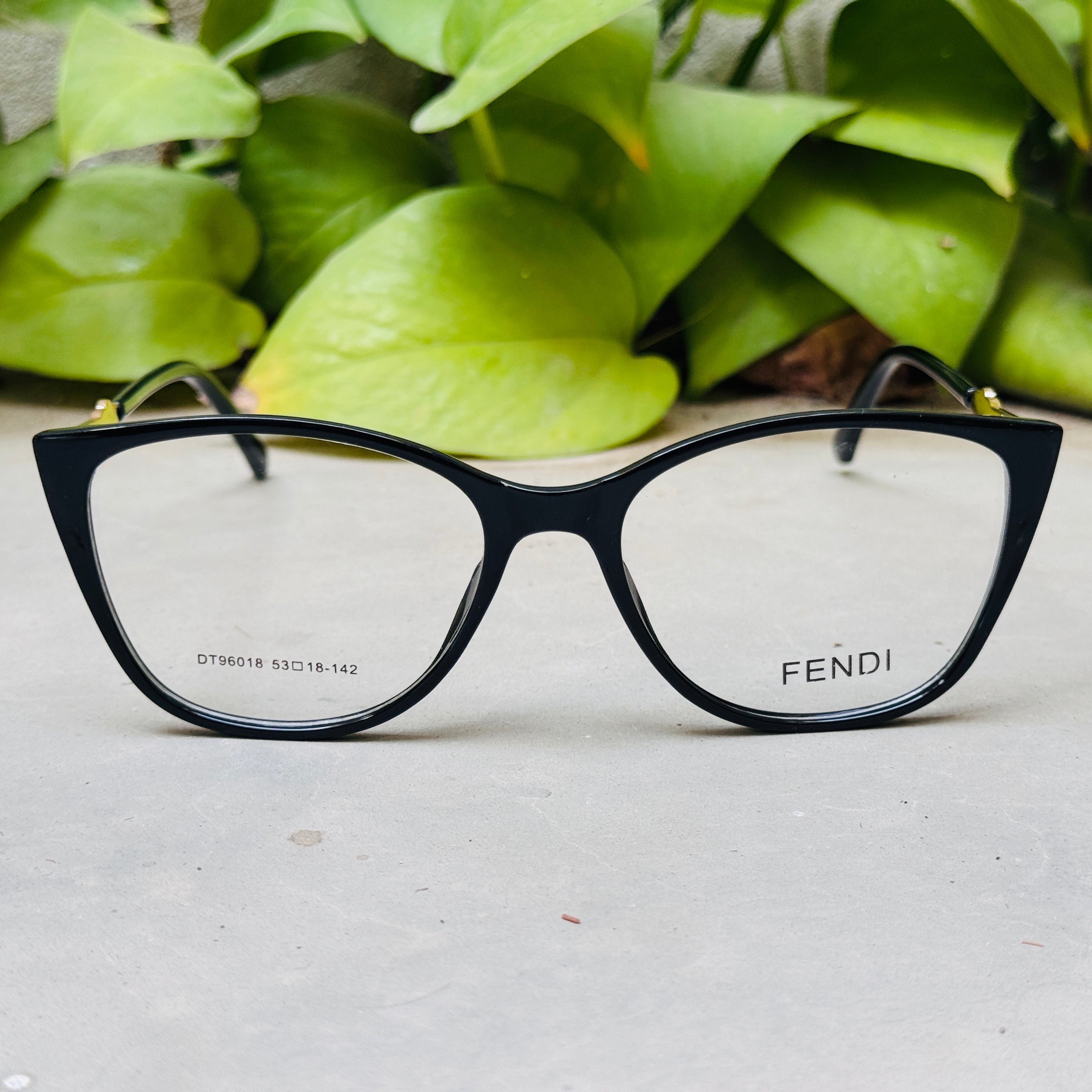 Fendi – 96018 – 53 – Black –  Acetate - Optics – Ladies