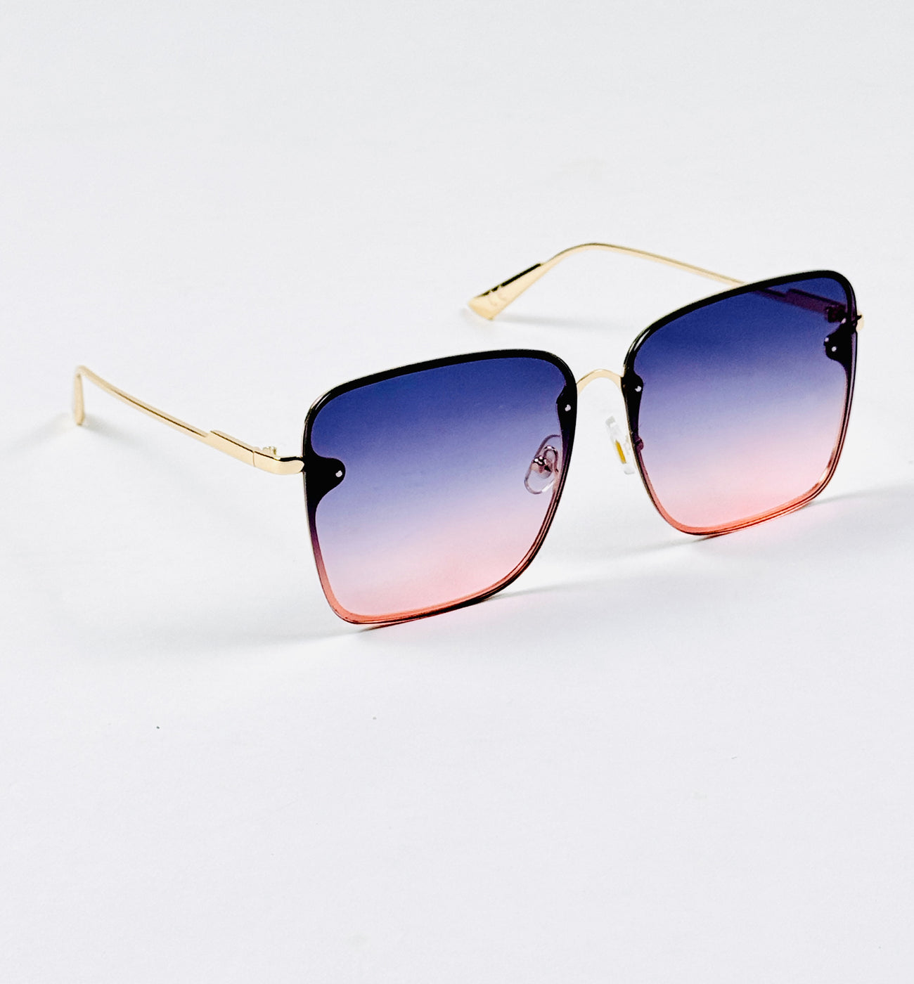 Fendi - 2A882 – 58 – Golden Pink – Metal – Sunglasses – Ladies