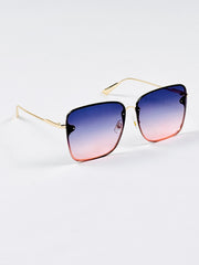 Fendi - 2A882 – 58 – Golden Pink – Metal – Sunglasses – Ladies
