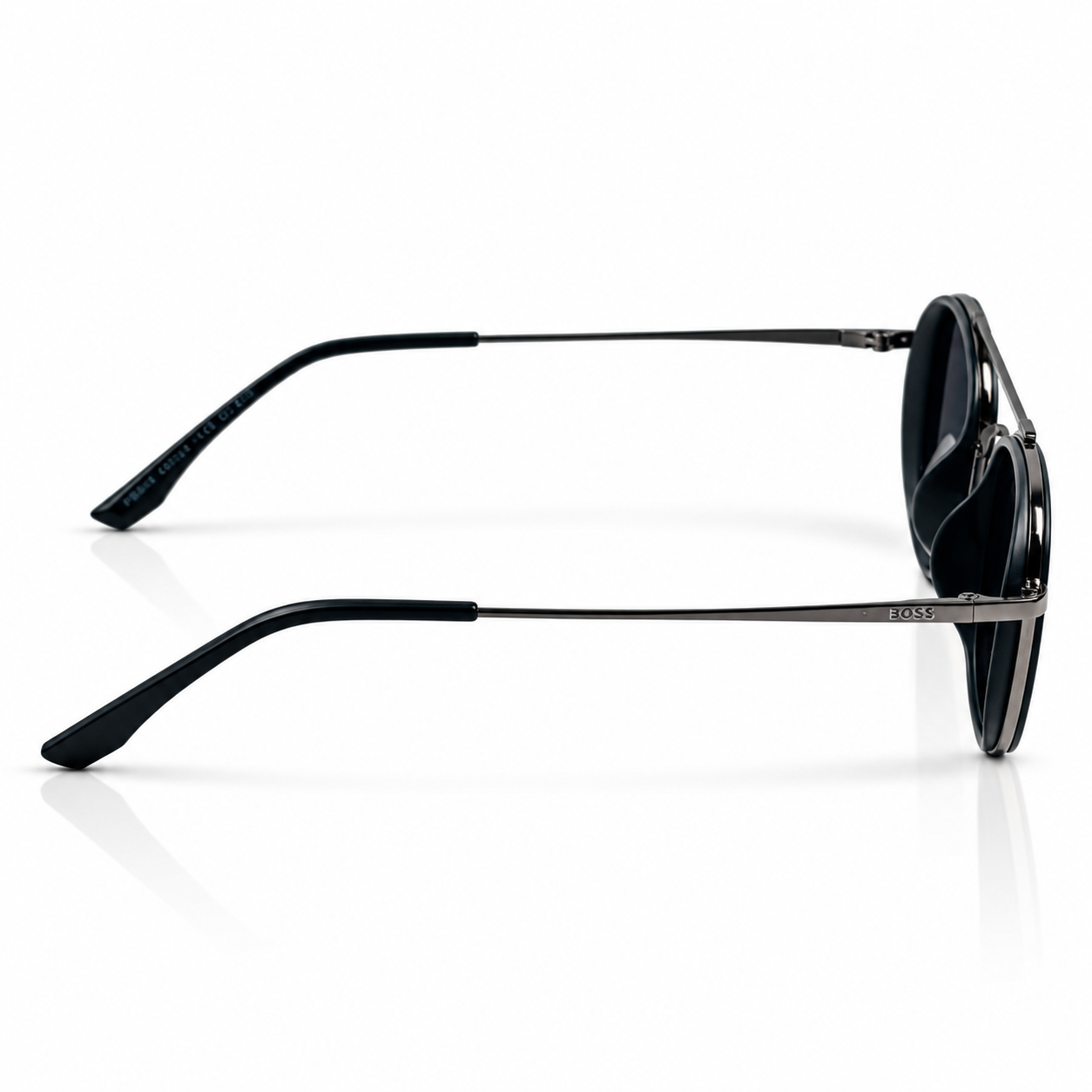 Boss – P8604 – 48 – Grey Black – Metal – Sunglasses – Unisex
