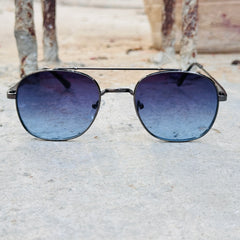 Gucci – 5577 – 56 – Blue – Metal – Sunglasses – Unisex