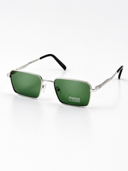 Louis Vuitton – 1438 – 54 – Silver Green – Metal – Sunglasses – Unisex
