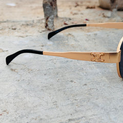 Celine – 2152 - 58 – Golden Black – Metal – Sunglasses - Unisex