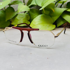 Gucci – 135307 – 53 – Golden Brown –  Metal - Optics – Unisex